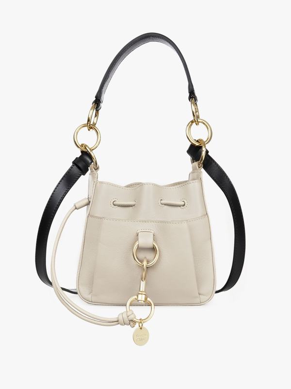 Chloé Bolsa Mujer Tony Beige Grained Cowhide XFTP47085